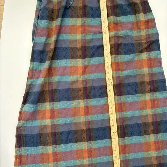 Ace & Jig Multicolor Striped Midi Dress Cottagecore Boho Spring - Picture 6 of 8